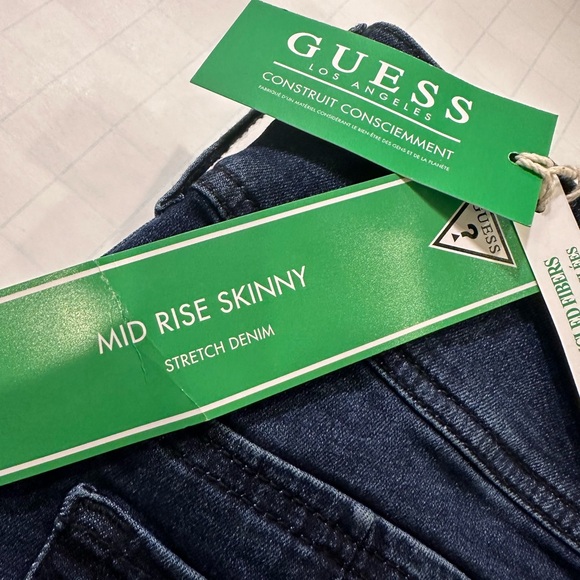 Guess MID RISE SKINNY STRETCH DENIM 32 X 38 - Picture 3 of 14